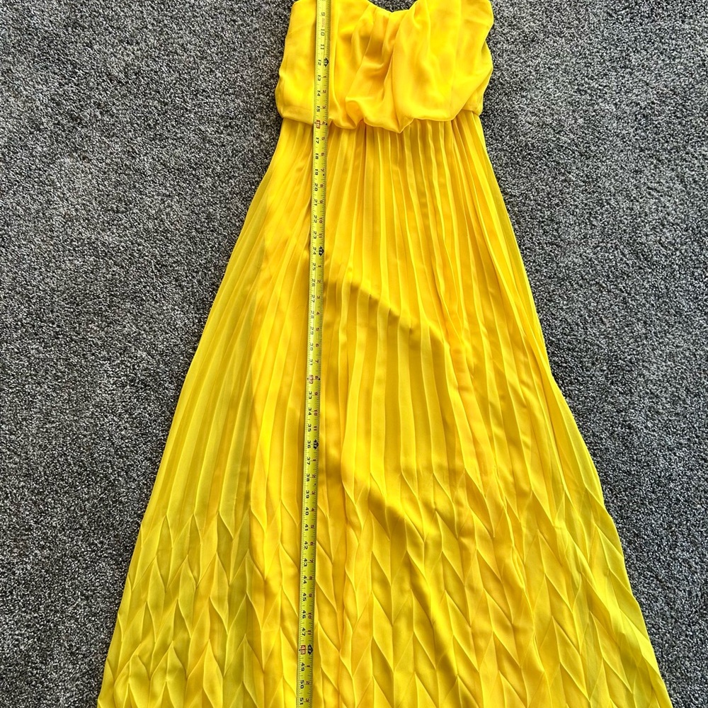 Bisou Bisou Vibrant Yellow Kids Dress